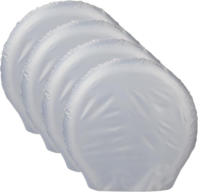 Txknio Child RV Tire Covers Wheel Covers 4 Pack Waterproof UV Proof Windproof Tire Protector for RV, Truck, Trailer, SUV Universal Fit Outdoor Wheel Protection All-Weather Protection Fits Diameters 40-42 inch - Image 1